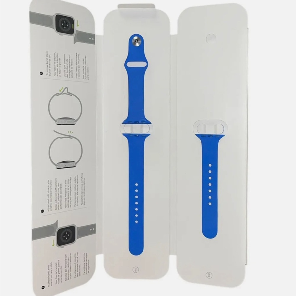 Apple Series 6 Watch 41mm Capri Blue Sport Band